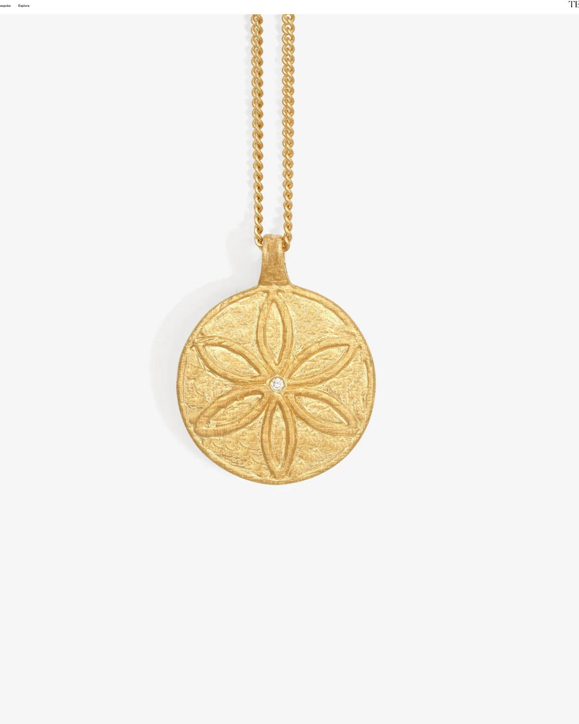 FLORİN GÜMÜŞ KOLYE