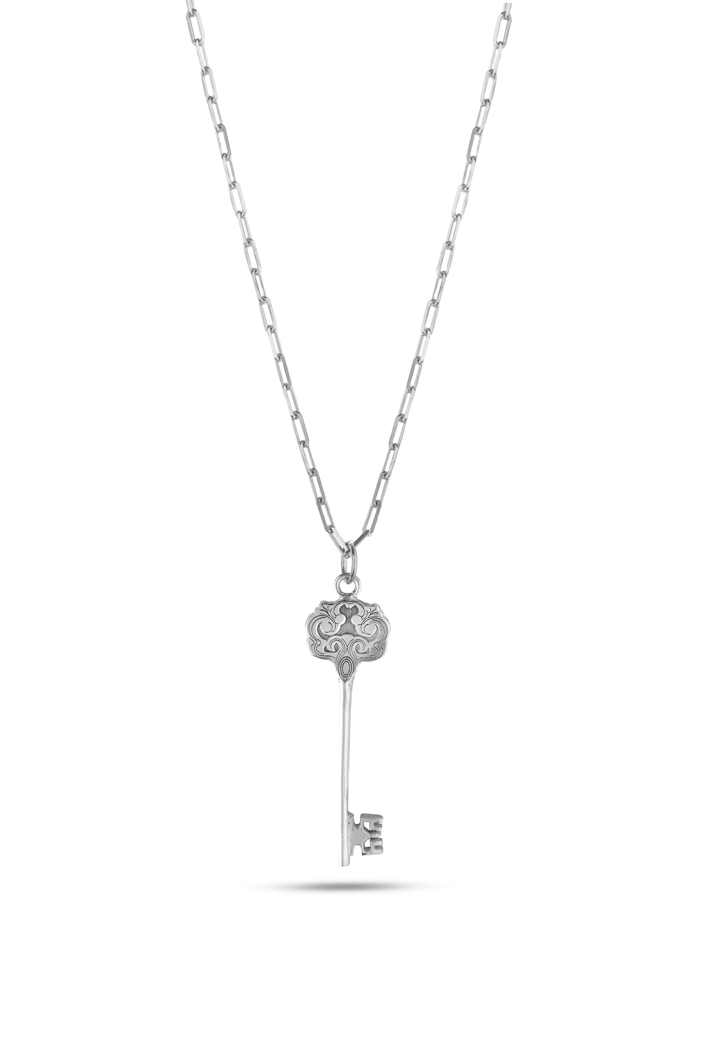 LOCK GÜMÜŞ KOLYE
