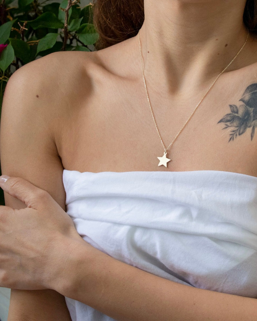 MINI STAR GÜMÜŞ KOLYE