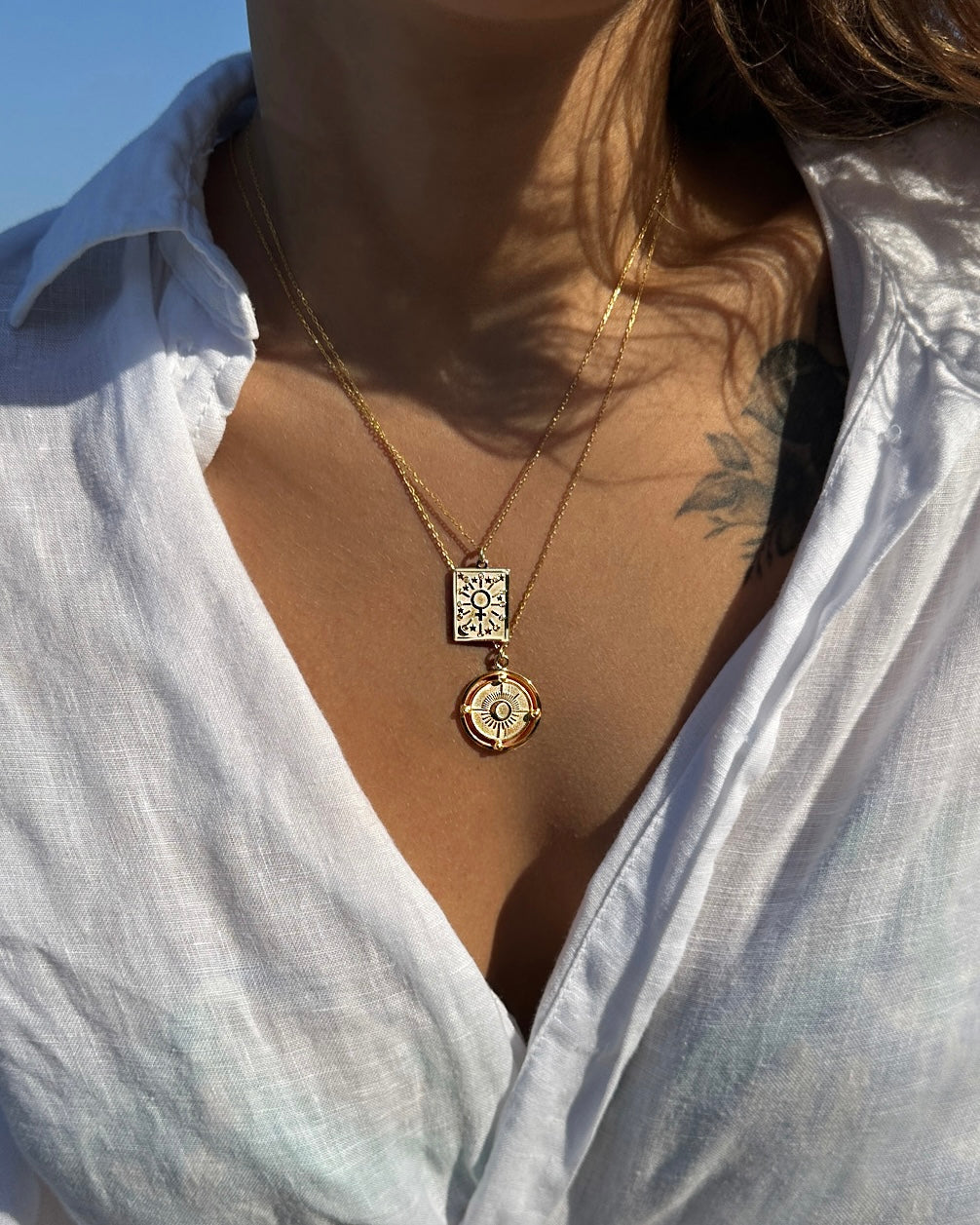 VENÜS GÜMÜŞ KOLYE