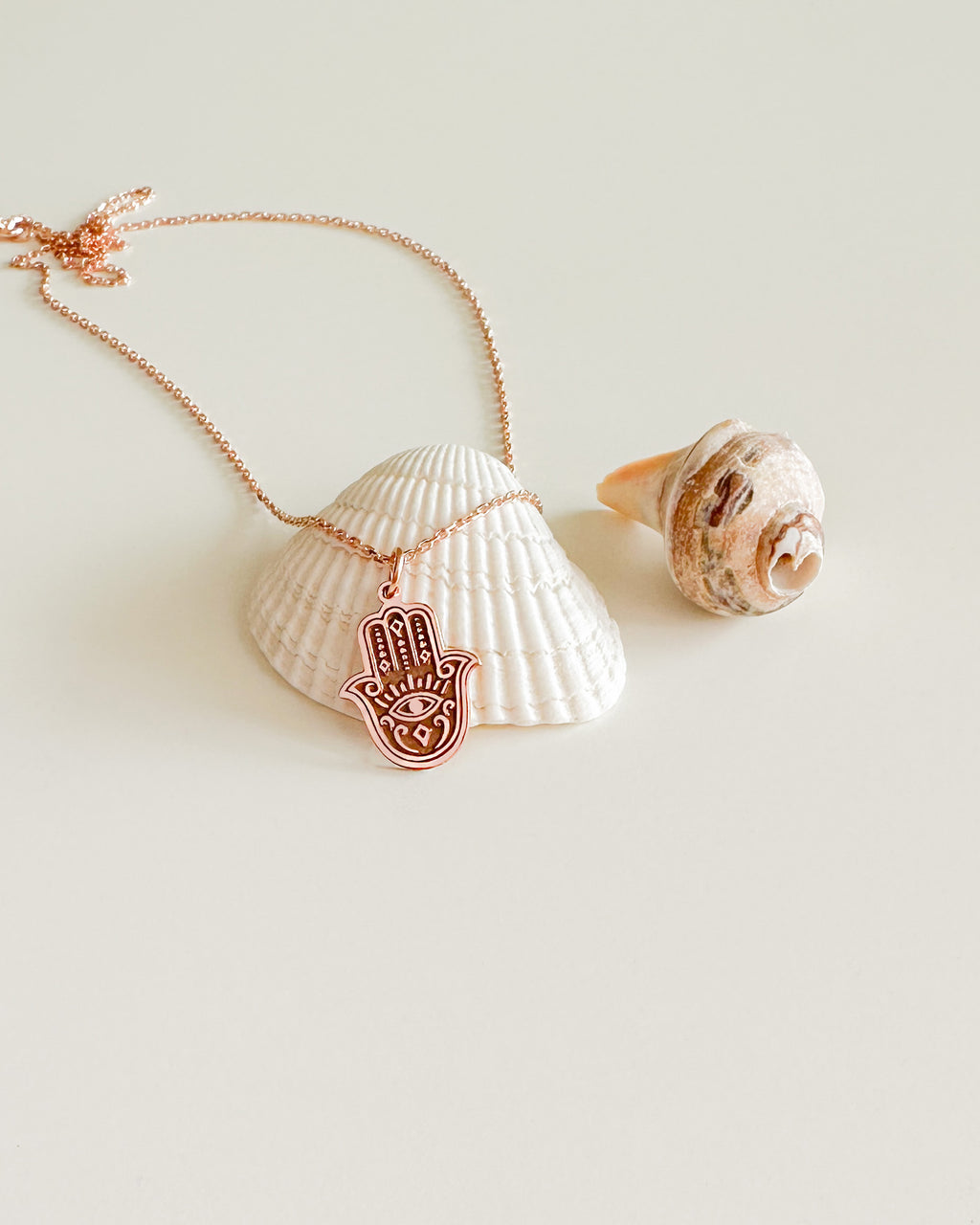 HAMSA GÜMÜŞ KOLYE