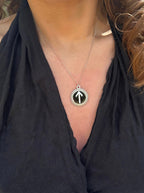 TİWAZ RUNE GÜÇ VE CESARET SEMBOLÜ GÜMÜŞ KOLYE