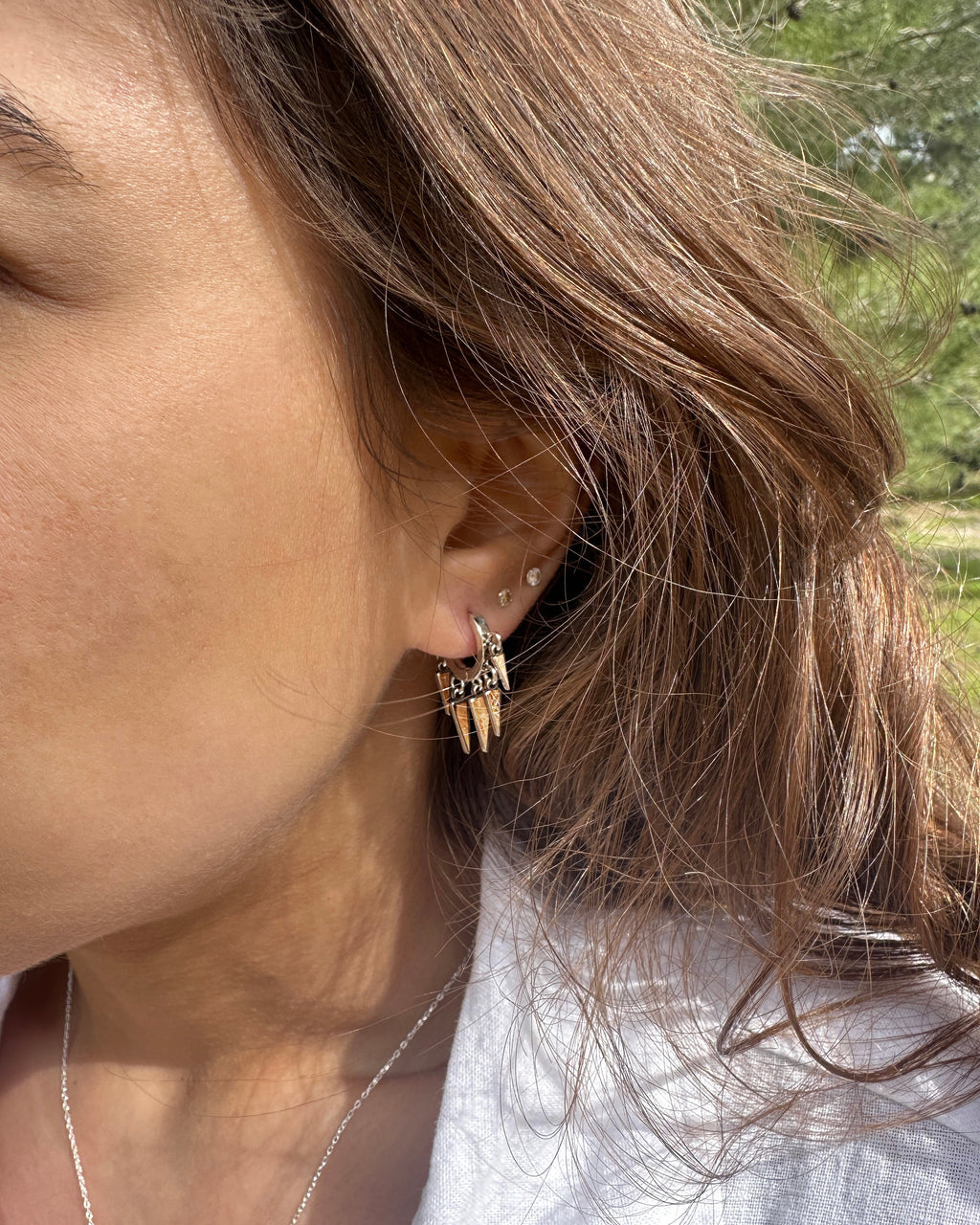 SALSA GÜMÜŞ KÜPE