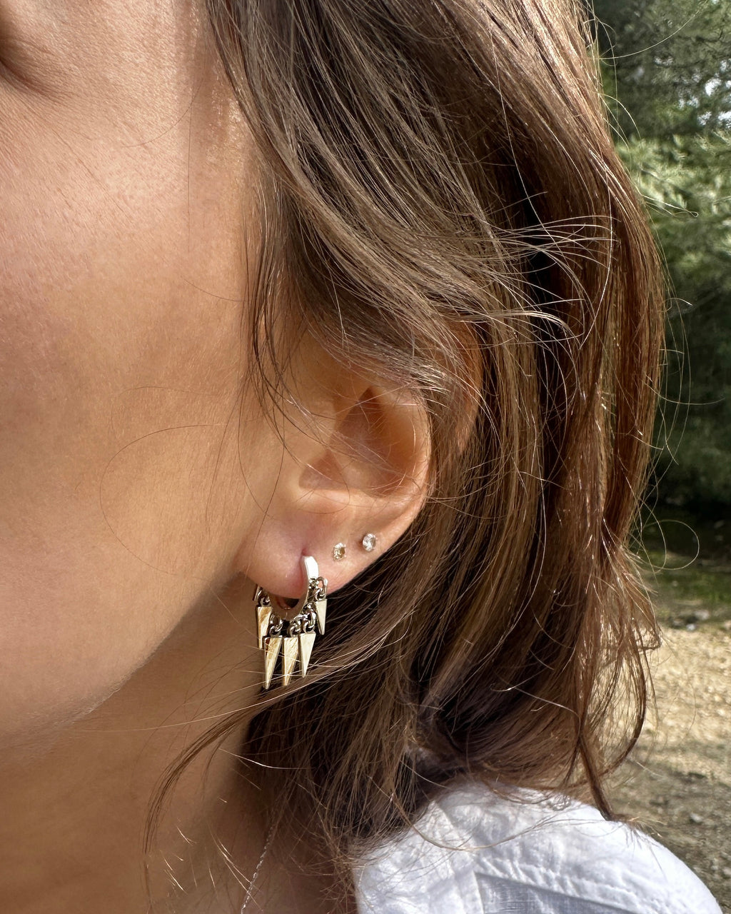 SALSA GÜMÜŞ KÜPE