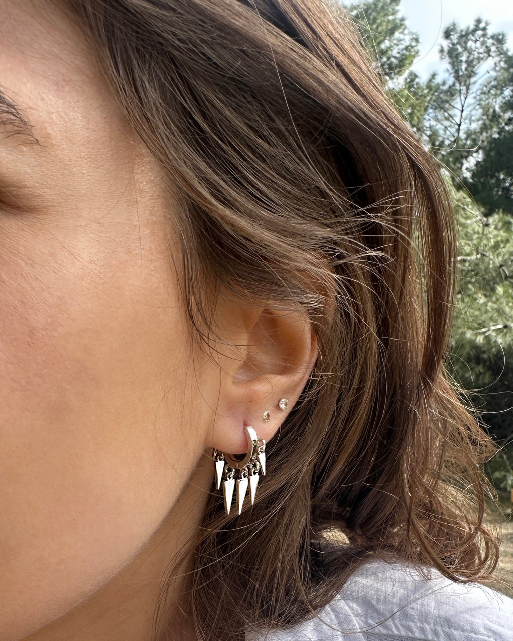 SALSA GÜMÜŞ KÜPE