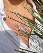 EVIL EYE GÜMÜŞ KOLYE