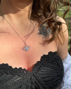 EVIL EYE GÜMÜŞ KOLYE