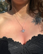 EVIL EYE GÜMÜŞ KOLYE