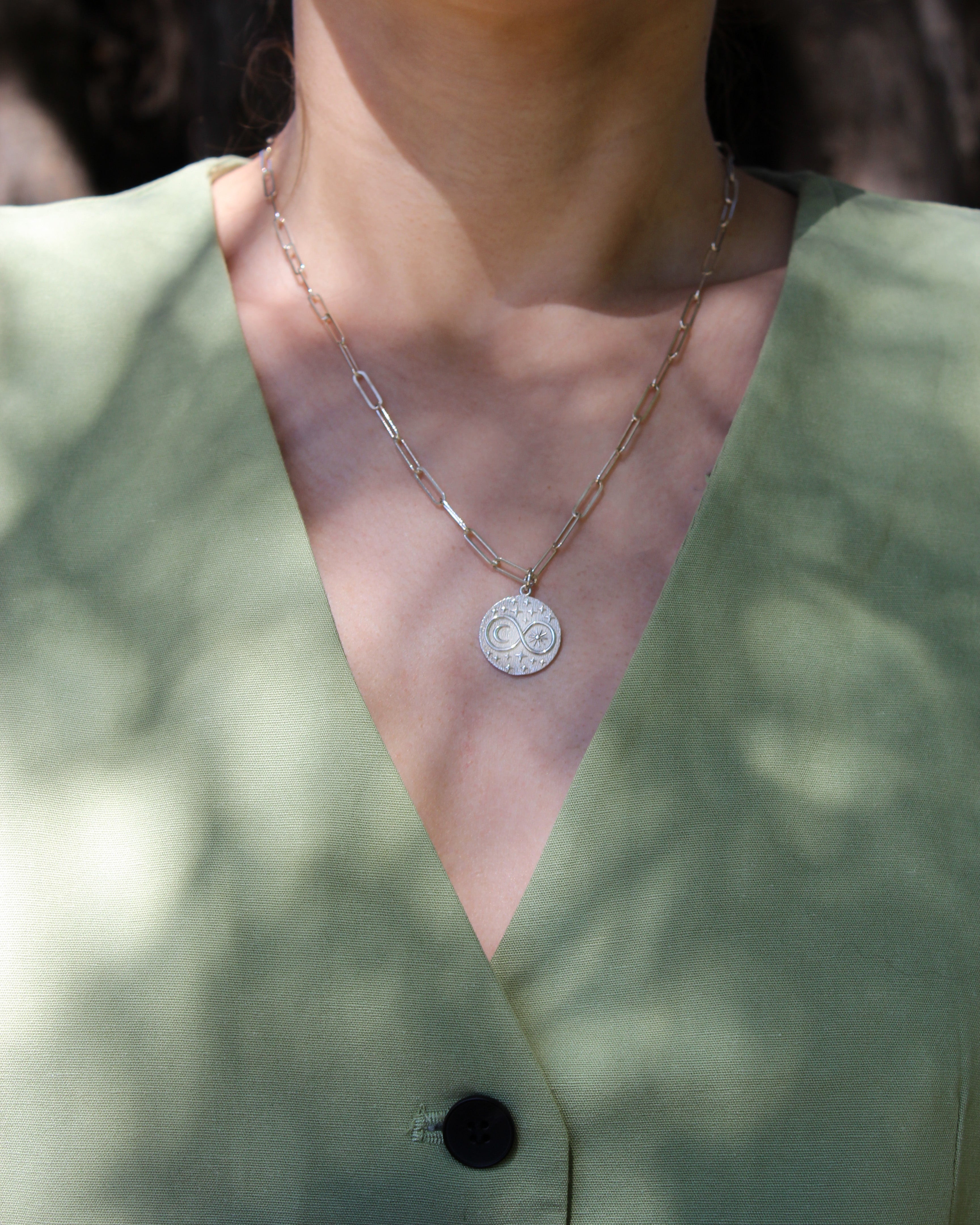 INFINITY GÜMÜŞ KOLYE