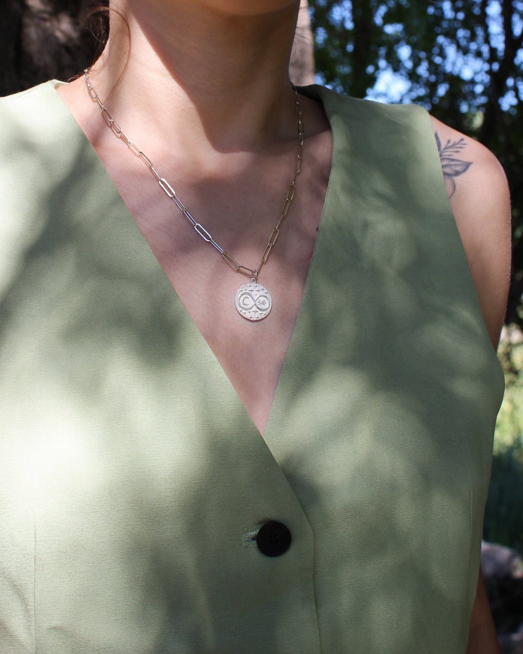 INFINITY GÜMÜŞ KOLYE