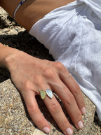 LU & SU GÜMÜŞ YÜZÜK SET İKİLİ