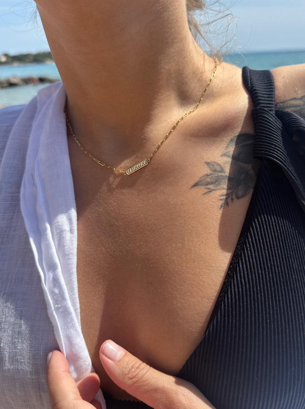 İSİM KÜNYE GÜMÜŞ KOLYE