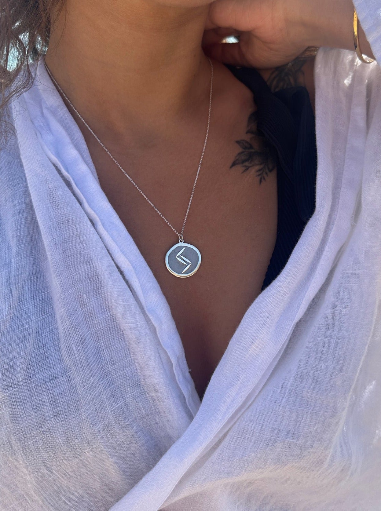 JERA BOLLUK, BEREKET VE ÖDÜL SEMBOLÜ GÜMÜŞ KOLYE