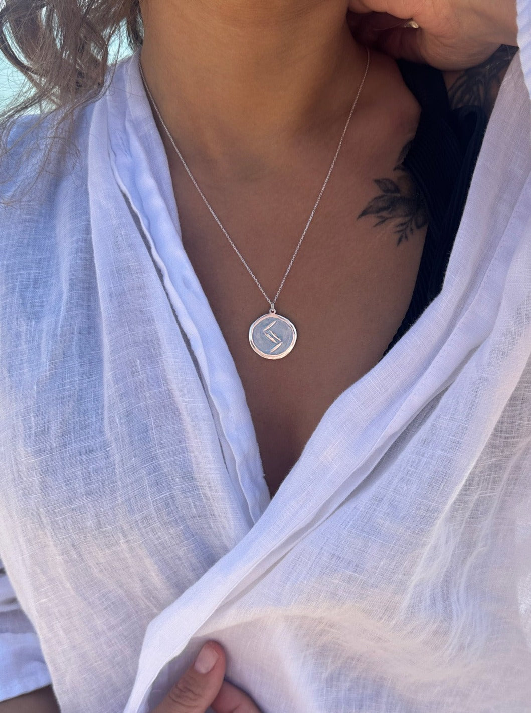 JERA BOLLUK, BEREKET VE ÖDÜL SEMBOLÜ GÜMÜŞ KOLYE