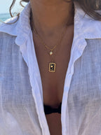 GÜNEŞ GÜMÜŞ KOLYE