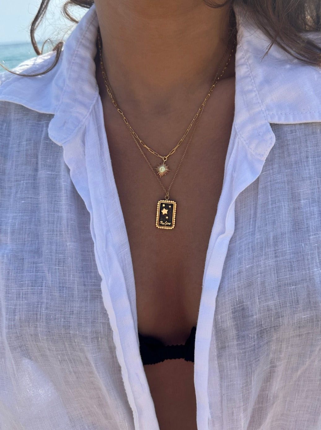 GÜNEŞ GÜMÜŞ KOLYE