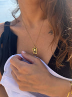 GÜNEŞ TAROT KARTI GÜMÜŞ KOLYE