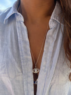 EVIL EYE GÜMÜŞ KOLYE