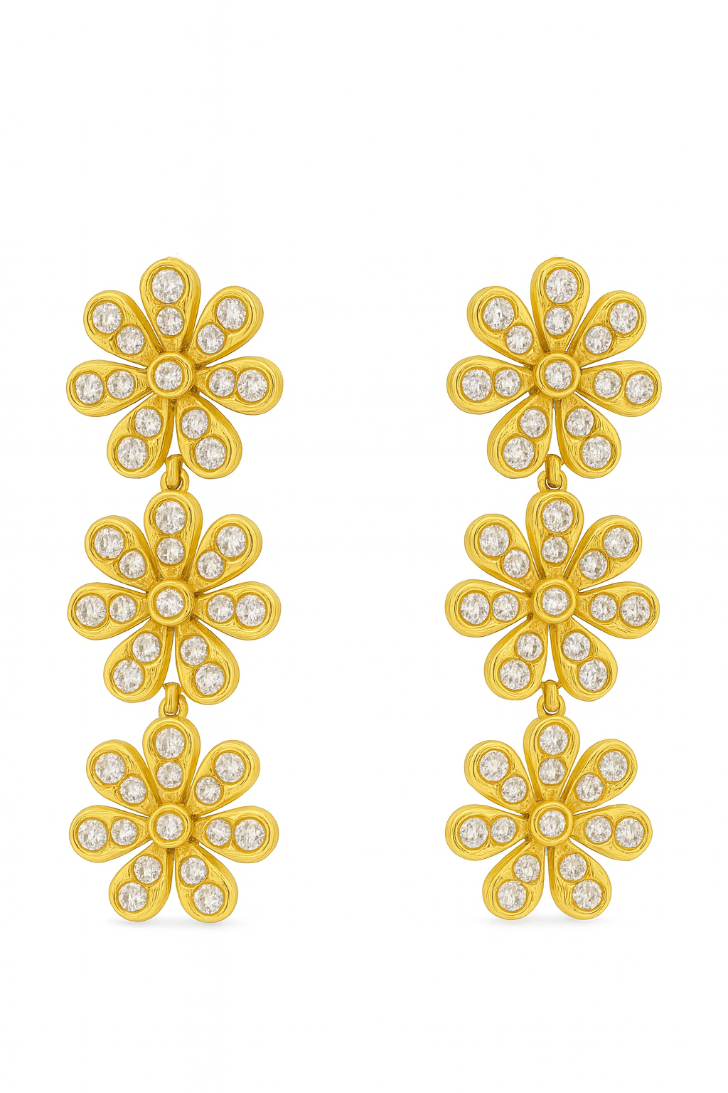 FLORA GÜMÜŞ KÜPE