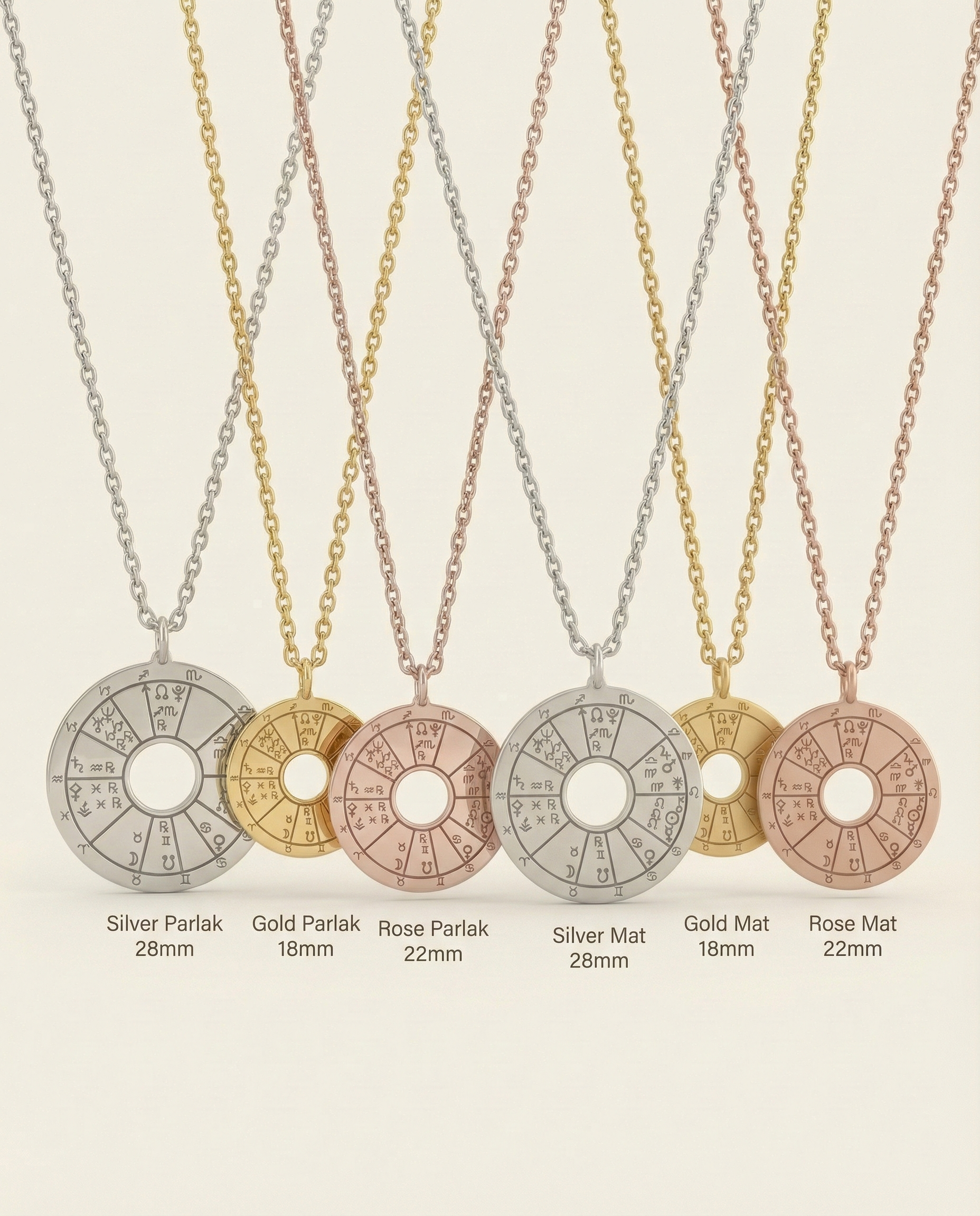 DOĞUM HARİTASI KOLYE