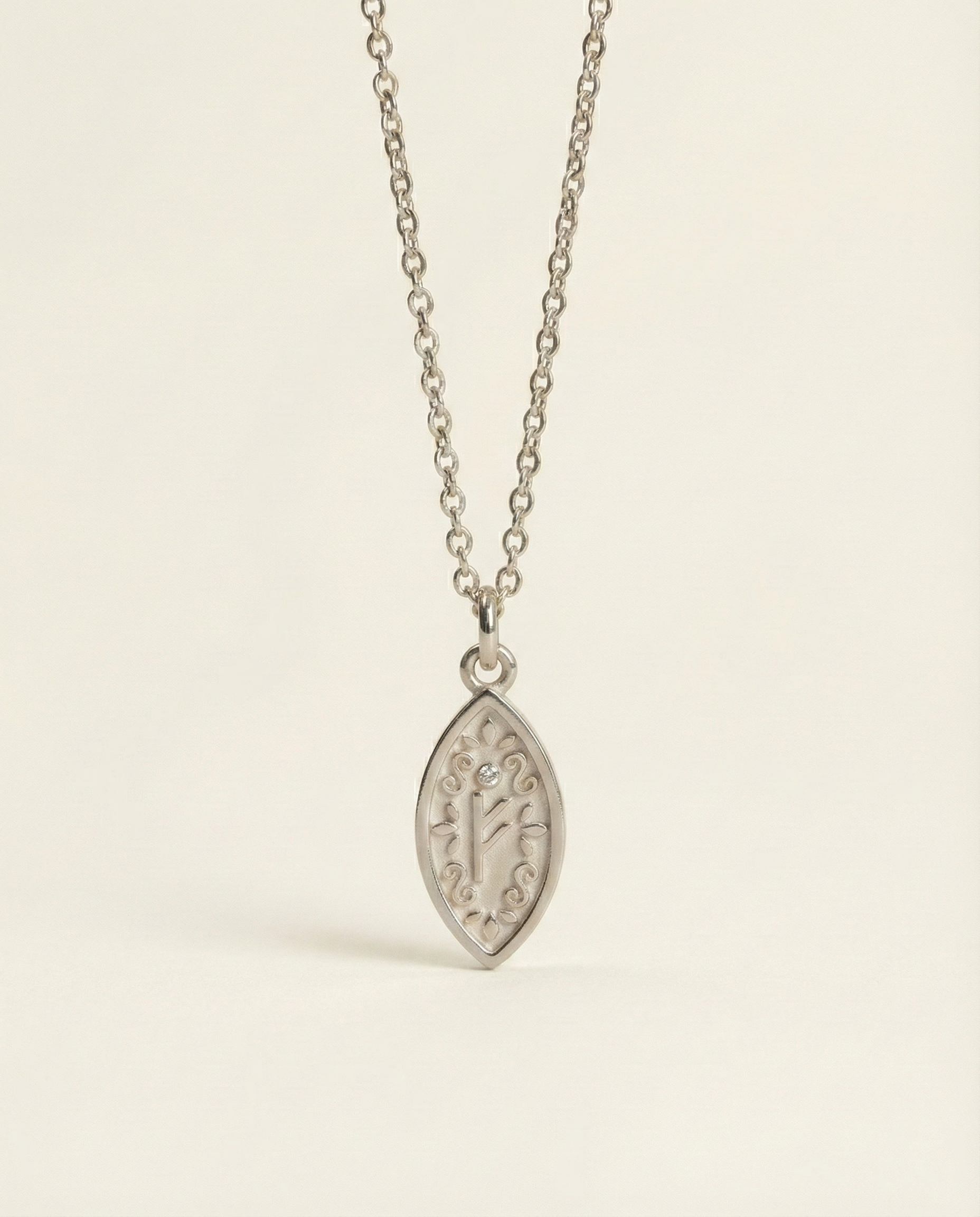 FEHU BEREKET/ZENGİNLİK SEMBOLÜ KOLYE