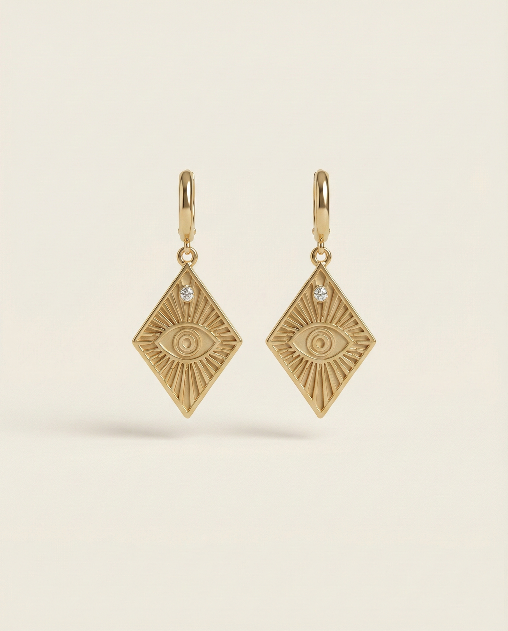 EVIL EYE GÜMÜŞ KÜPE