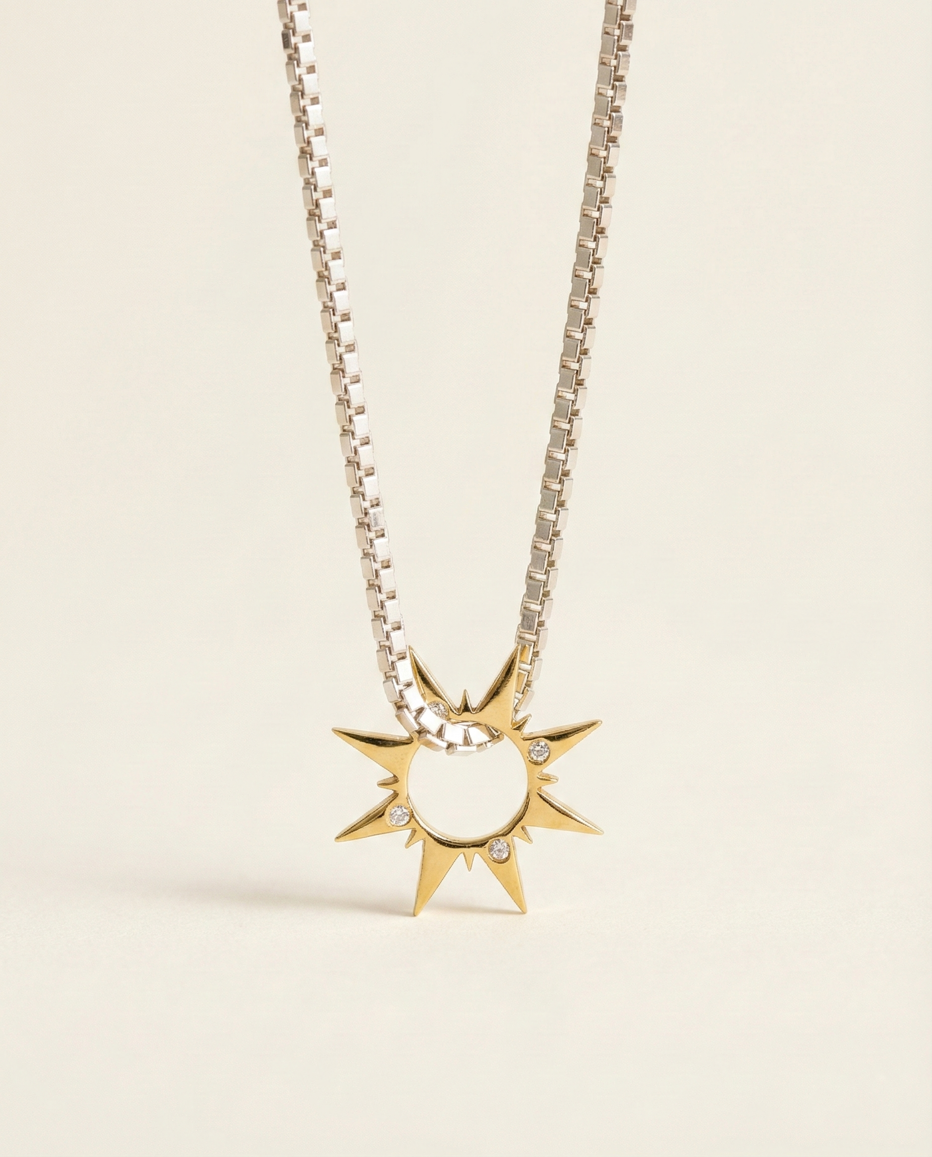 MİNİ SUNSET GÜMÜŞ KOLYE