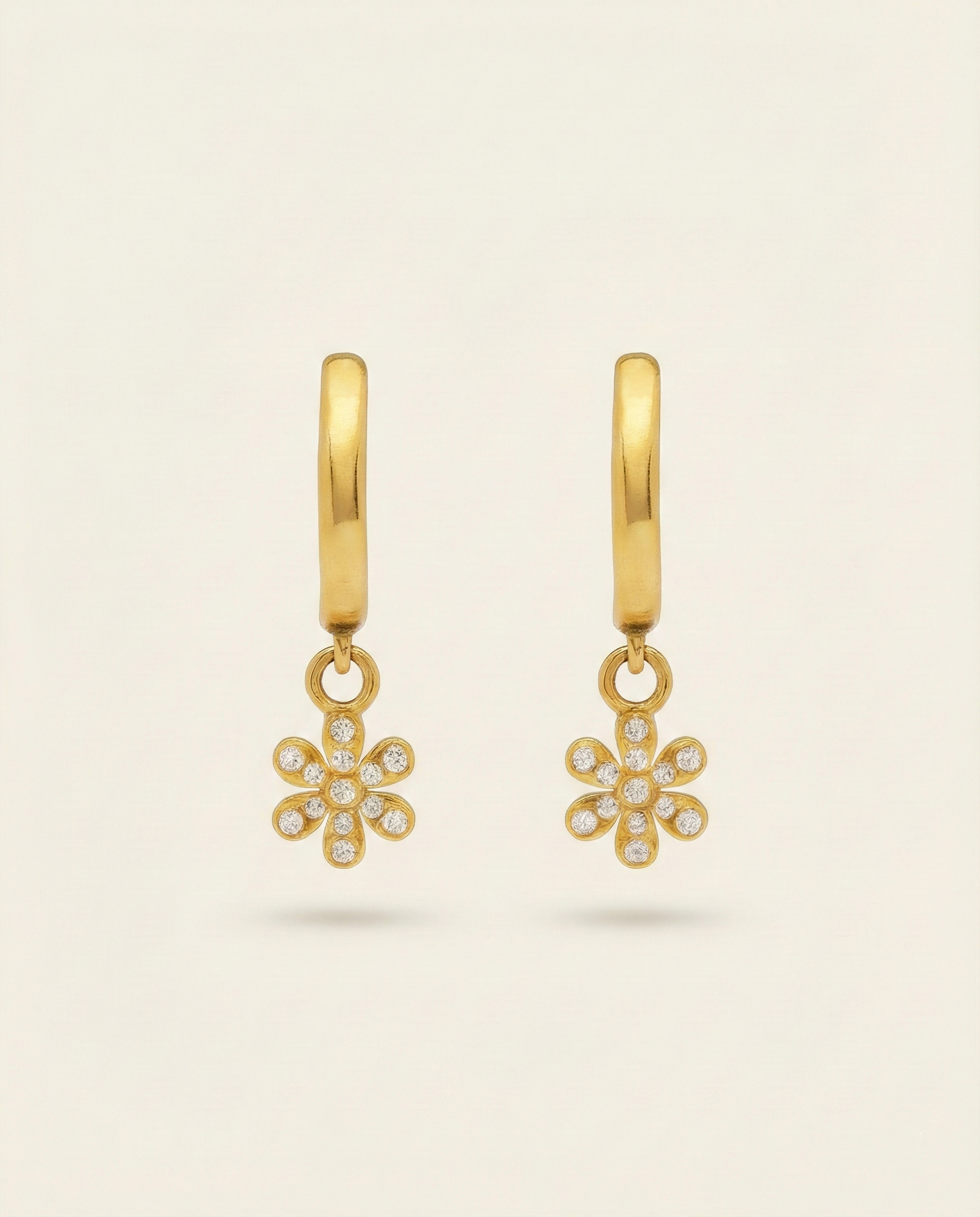 FLORA GÜMÜŞ KÜPE