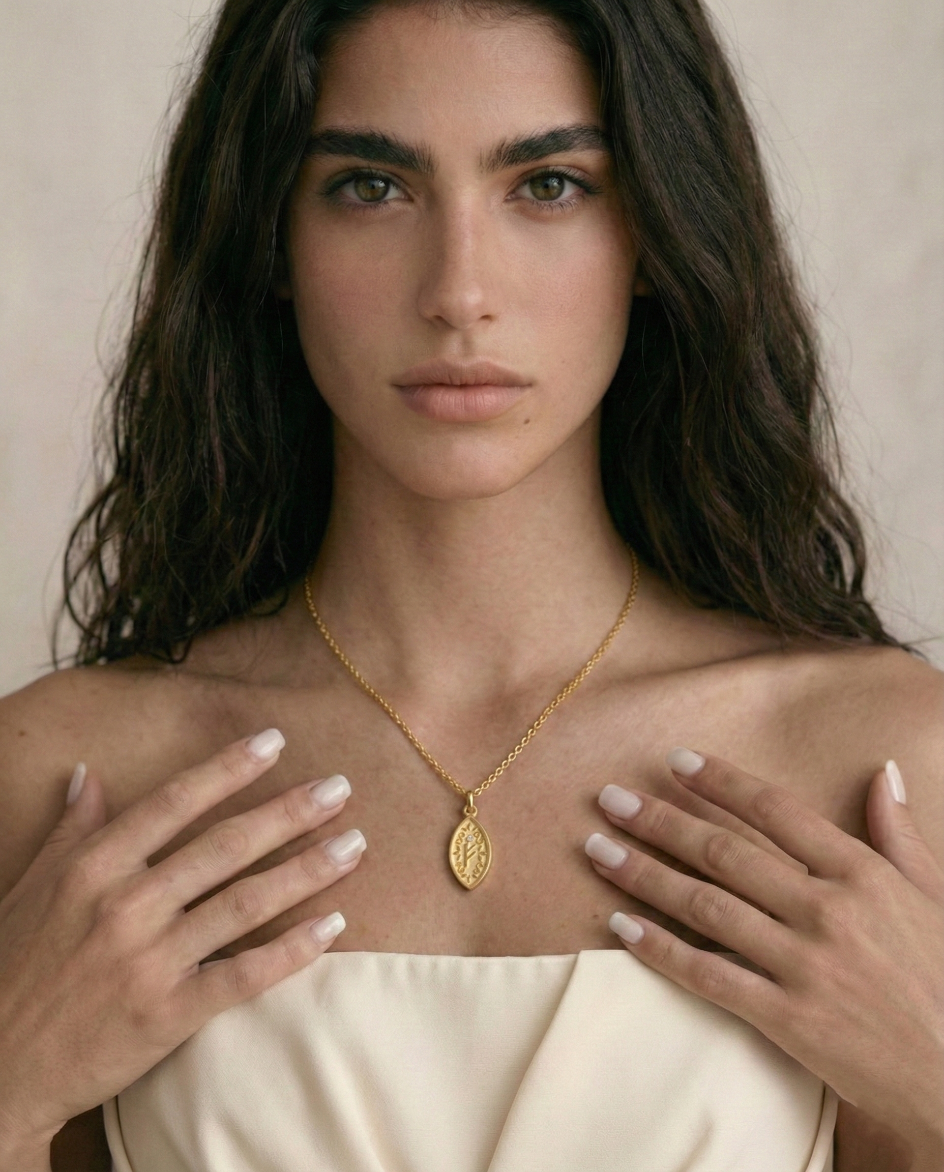 FEHU BEREKET/ZENGİNLİK SEMBOLÜ KOLYE