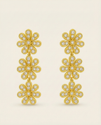 FLORA GÜMÜŞ KÜPE