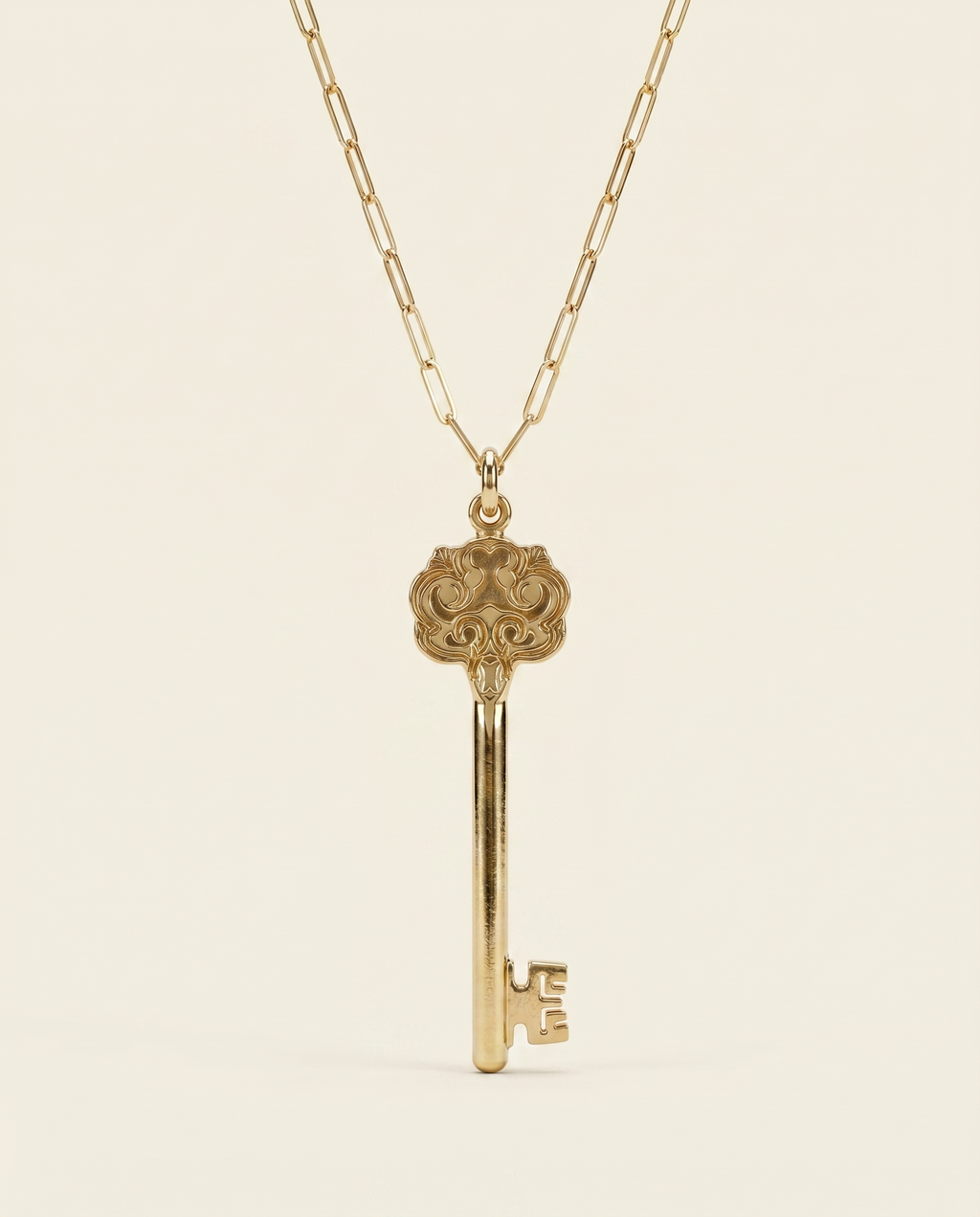 LOCK GÜMÜŞ KOLYE