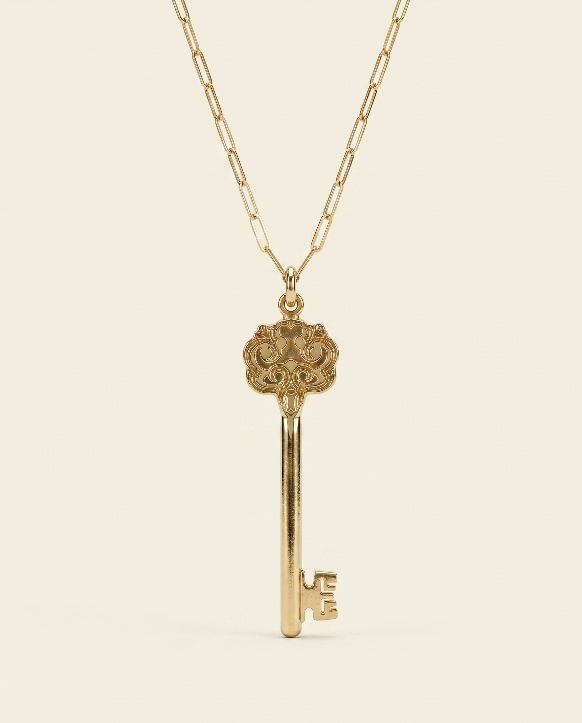 LOCK GÜMÜŞ KOLYE