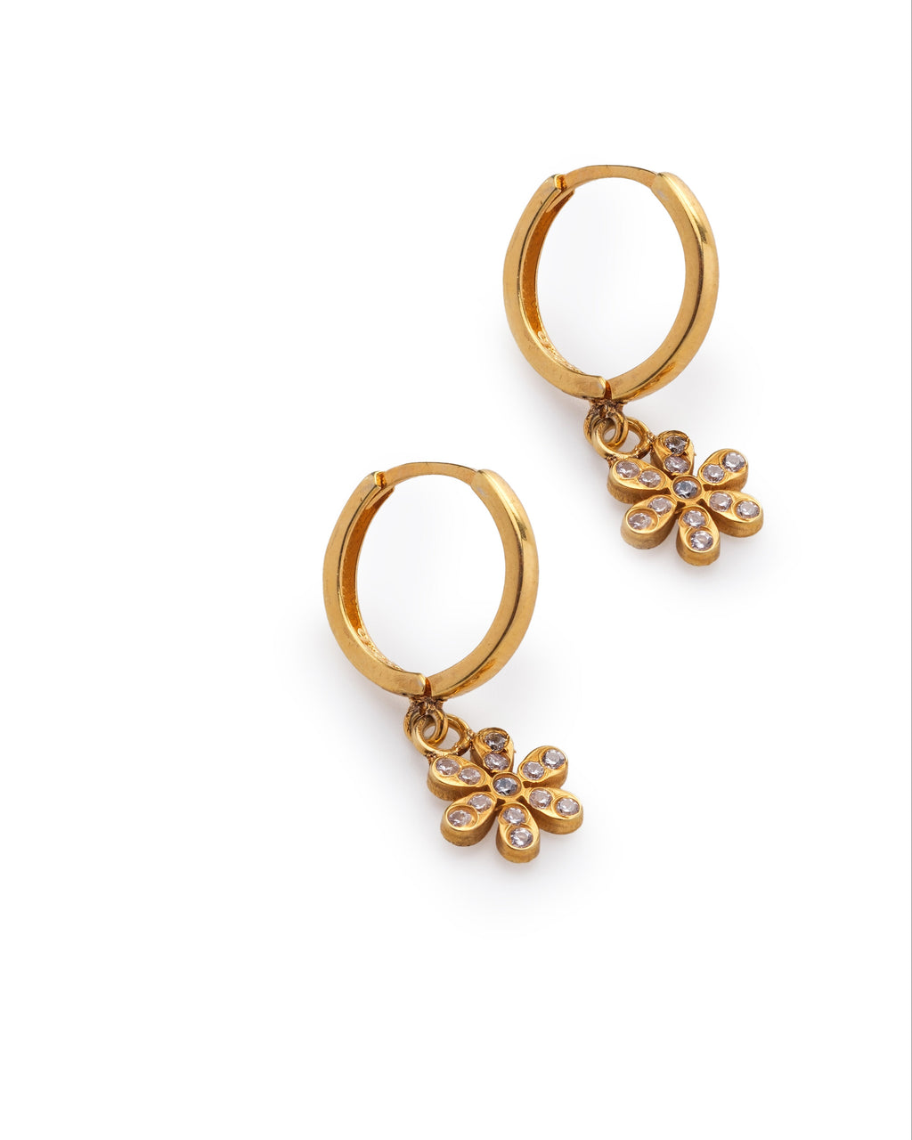 FLORA GÜMÜŞ KÜPE