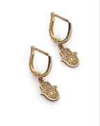 HAMSA GÜMÜŞ KÜPE