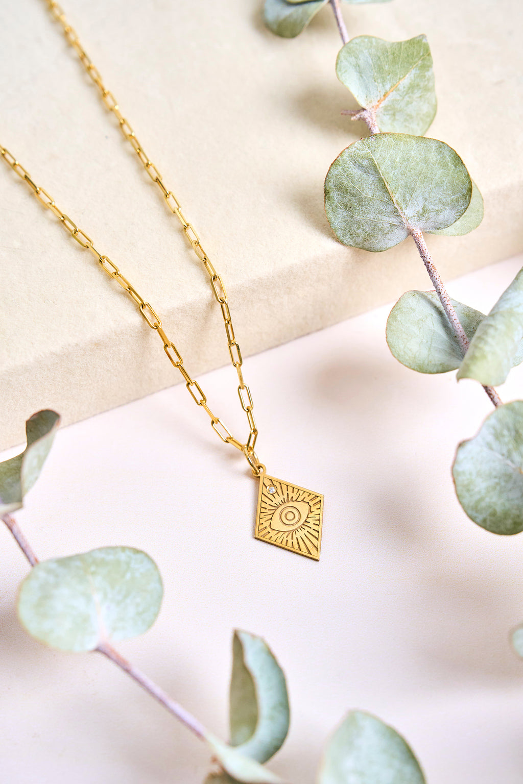 EVIL EYE GÜMÜŞ KOLYE