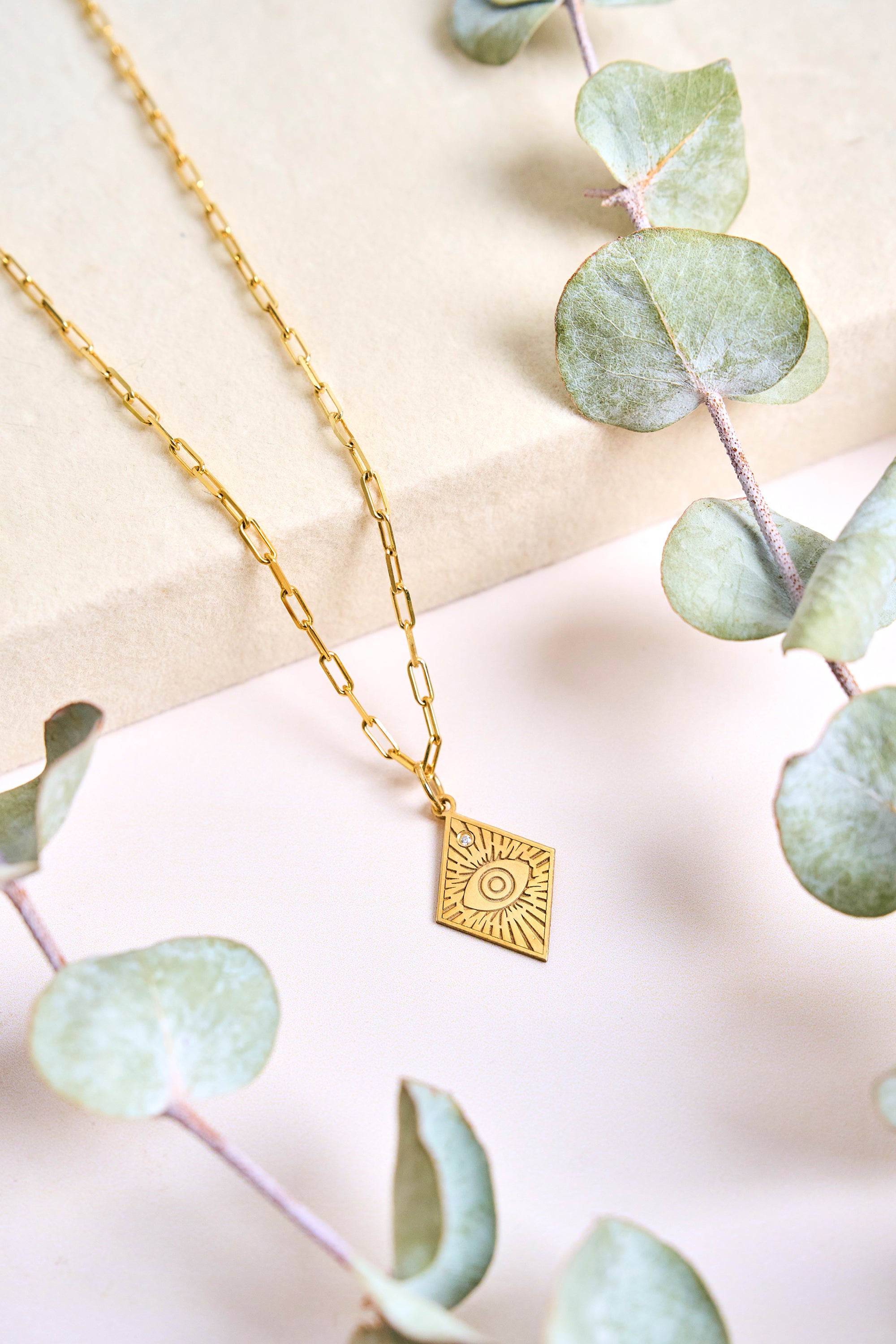 EVIL EYE GÜMÜŞ KOLYE