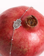 HAMSA GÜMÜŞ BİLEKLİK