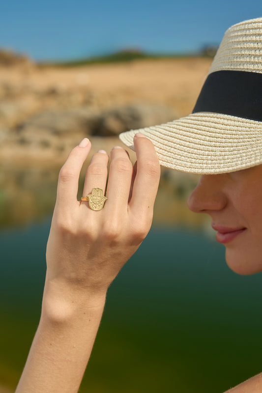 HAMSA GÜMÜŞ YÜZÜK