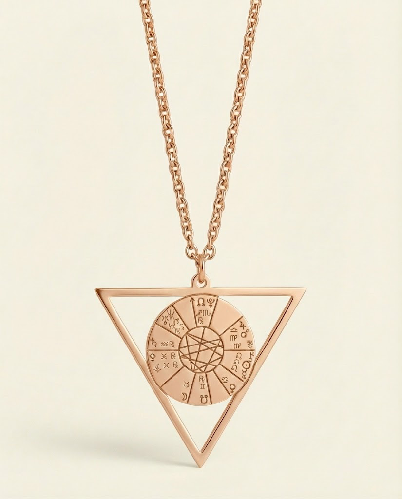 DOĞUM HARİTASI ELEMENT SEMBOLLÜ KOLYE