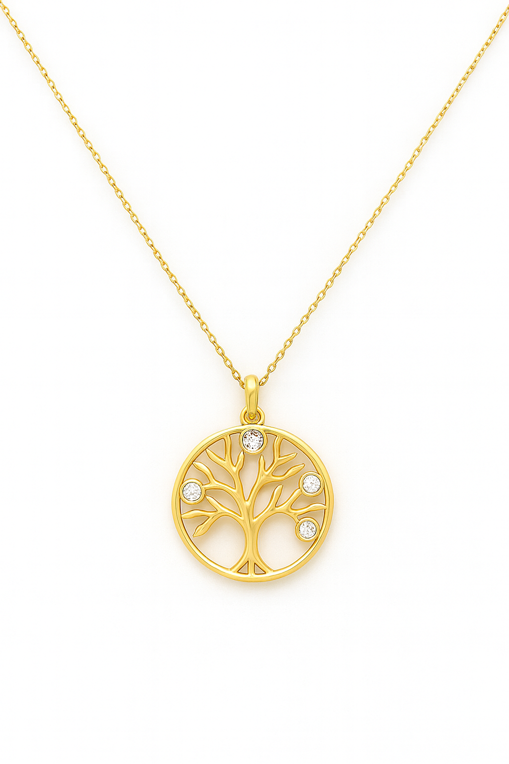 YAŞAM AĞACI GÜMÜŞ KOLYE