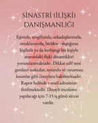 SİNASTRİ (İLİŞKİ) DANIŞMANLIĞI