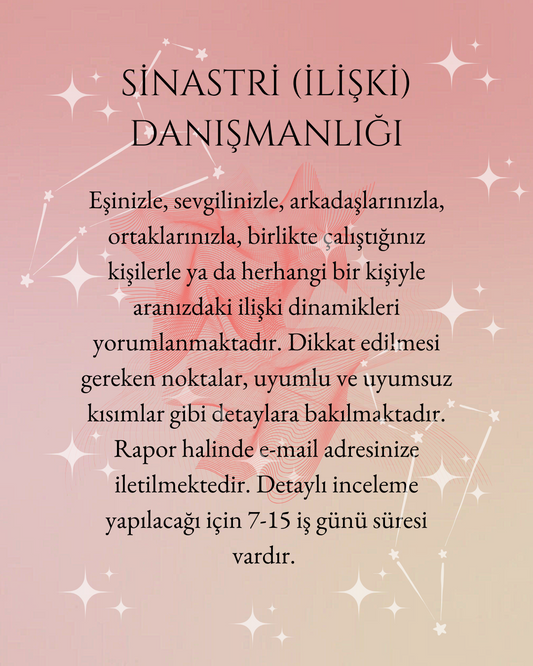 SİNASTRİ (İLİŞKİ) DANIŞMANLIĞI