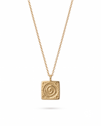 SPIRAL DEĞİŞİM DÖNÜŞÜM SEMBOLÜ KOLYE
