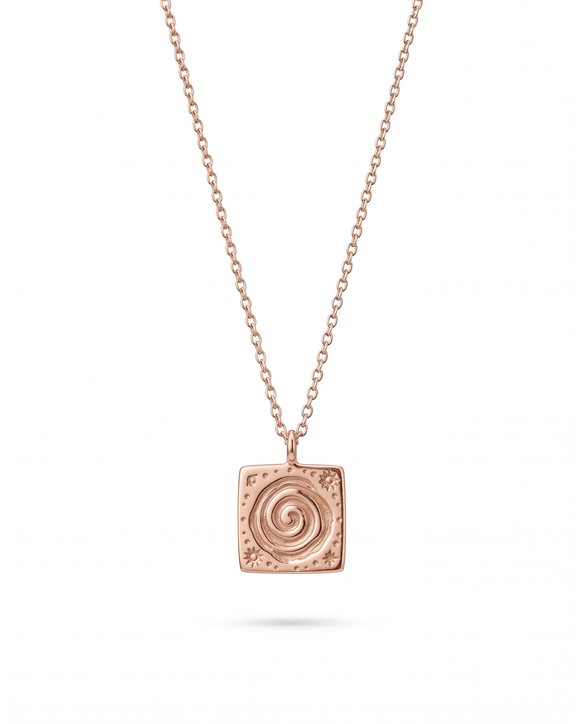 SPIRAL DEĞİŞİM DÖNÜŞÜM SEMBOLÜ KOLYE