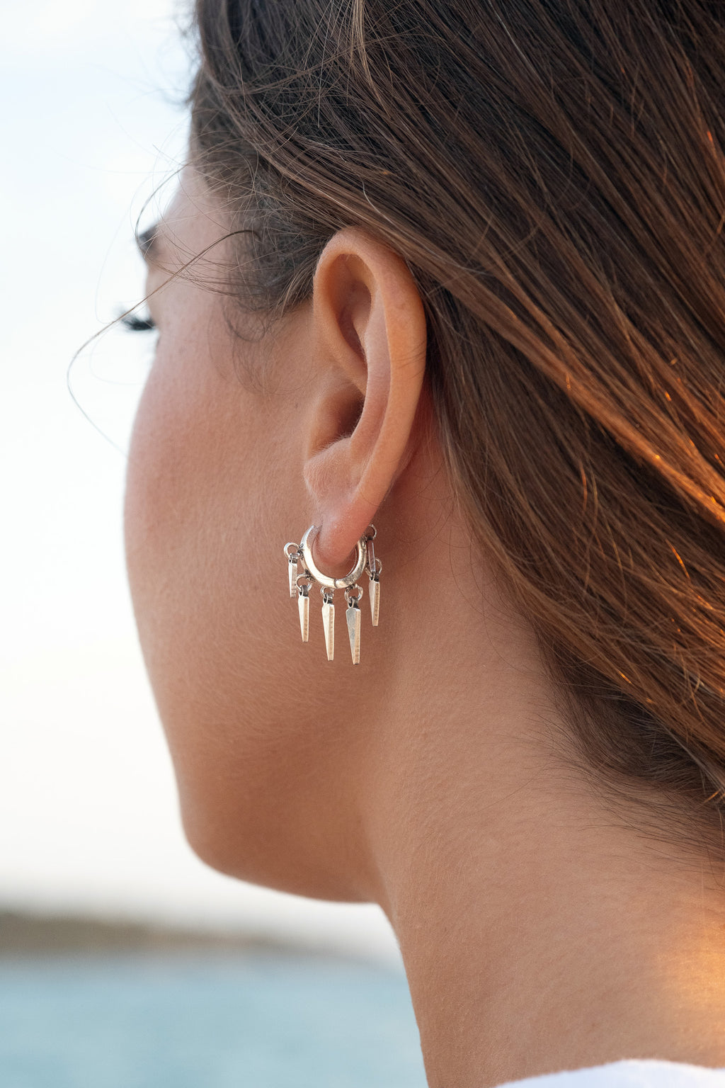 SALSA GÜMÜŞ KÜPE