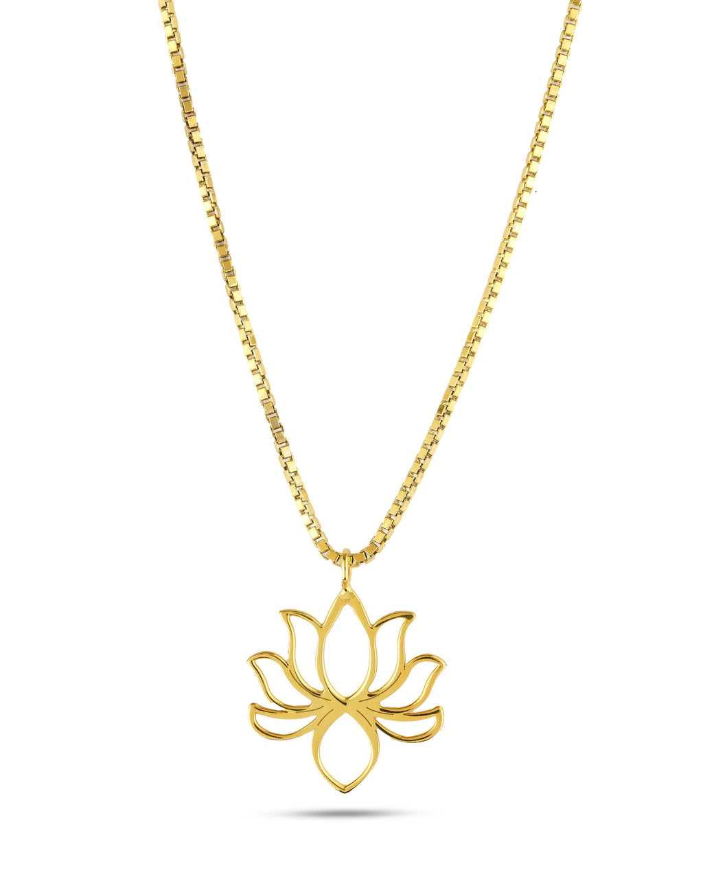 LOTUS GÜMÜŞ KOLYE