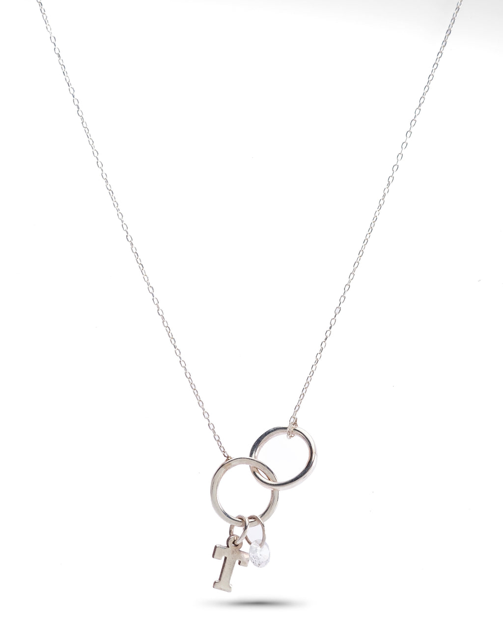 INTER HARFLİ GÜMÜŞ KOLYE