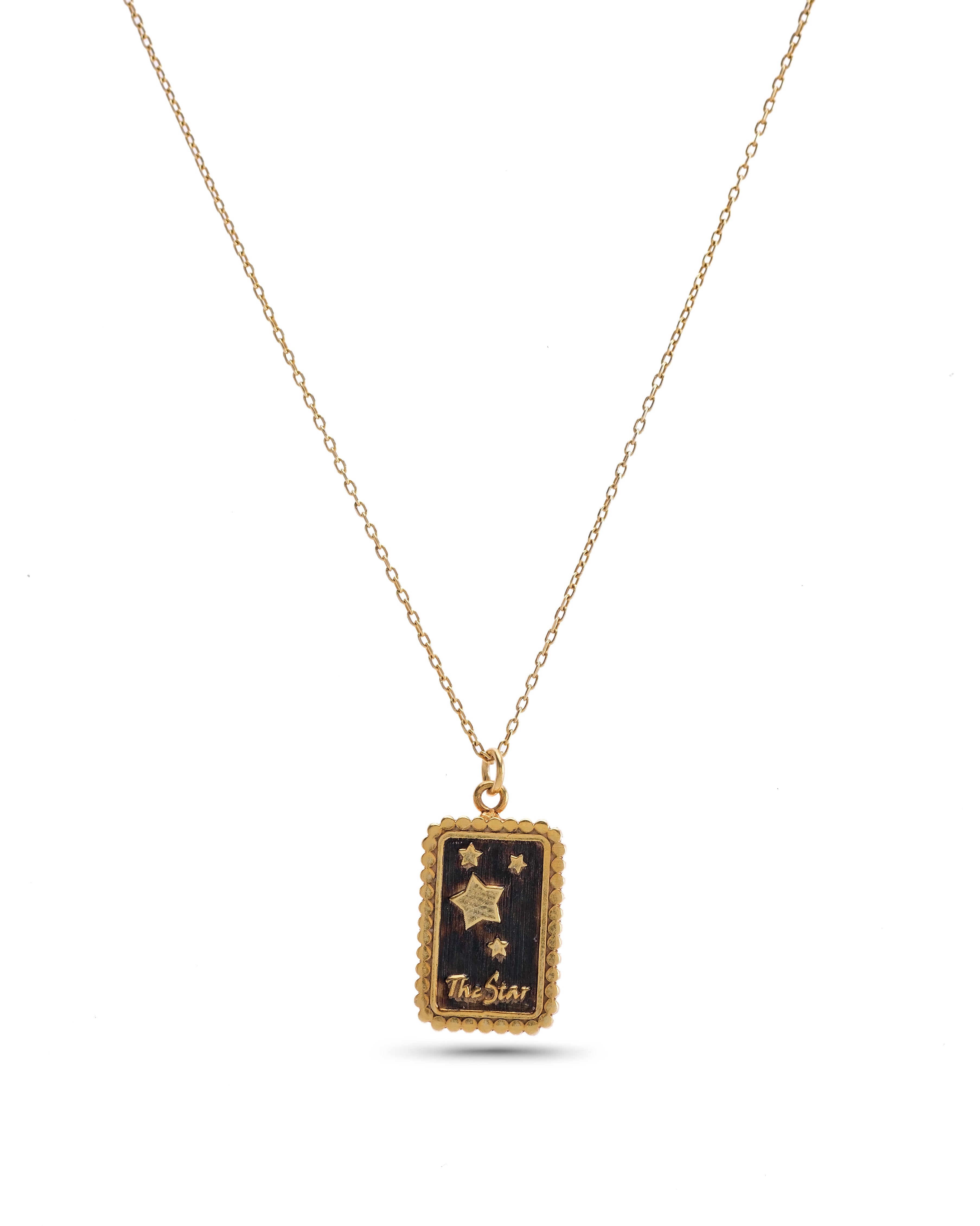 YILDIZ TAROT KARTI KOLYE