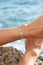 LOVE GÜMÜŞ BİLEKLİK