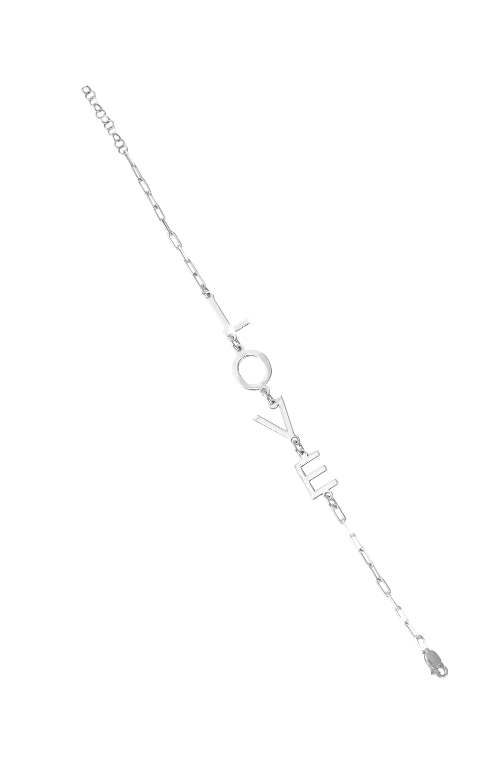 LOVE GÜMÜŞ BİLEKLİK